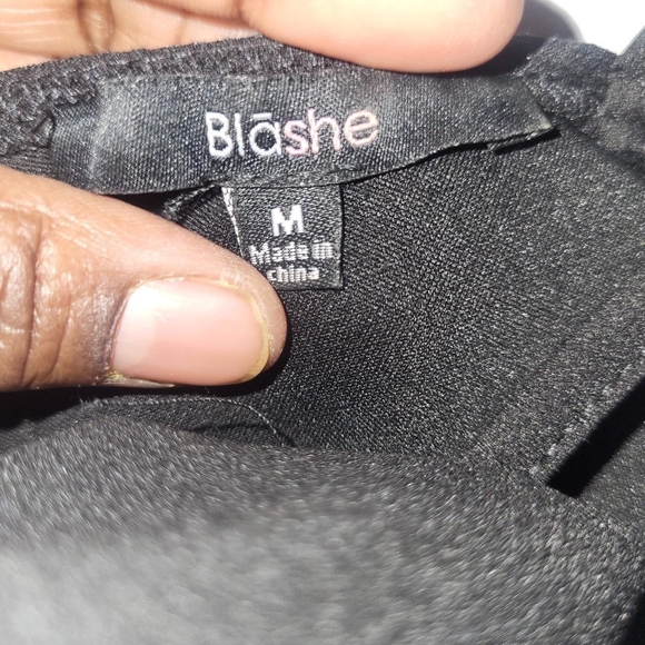 Chic Black Ruffle Mini Dress - Picture 5 of 6